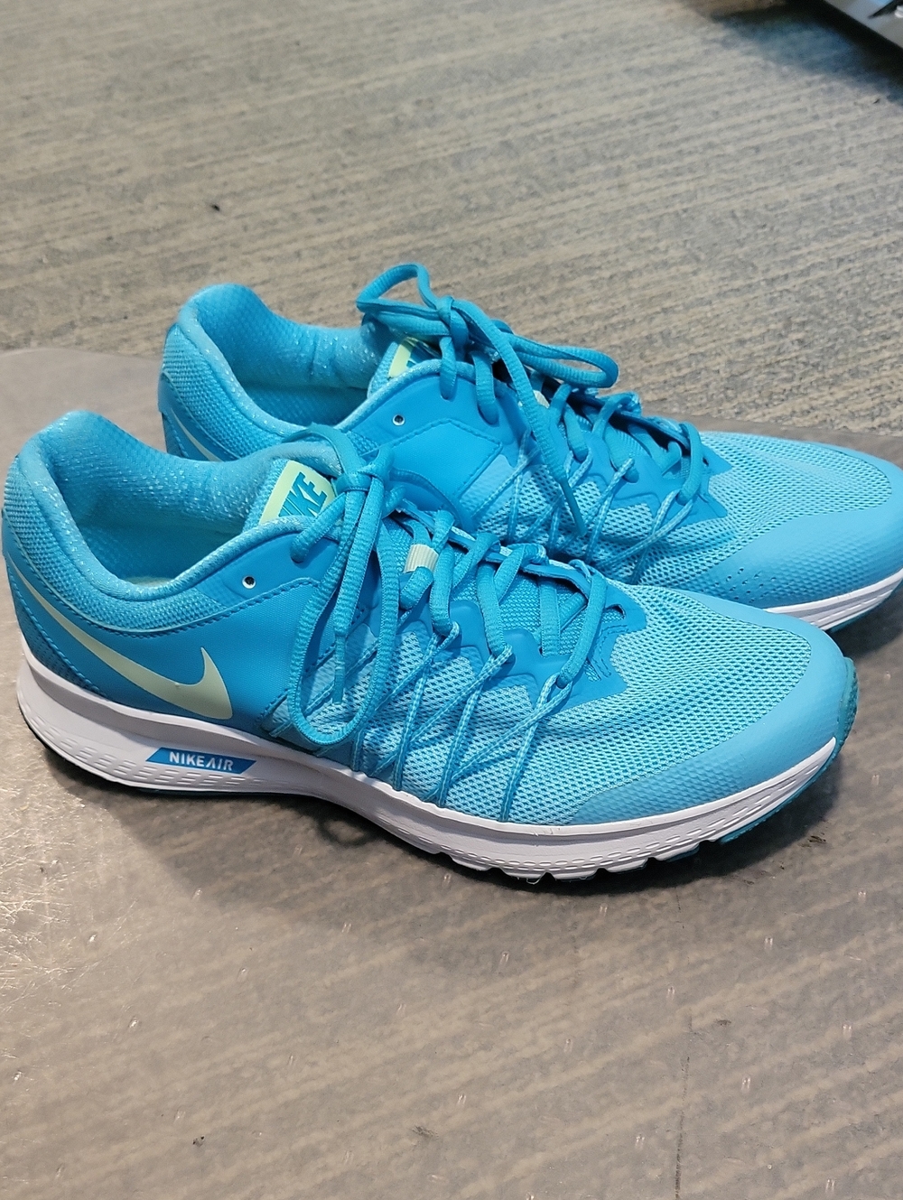 Nike Women's Air Relentless 6, Blue/Fresh Mint Running Shoes Sz 10